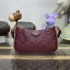 Replica Louis Vuitton Easy Pouch Bordeuax