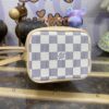 Replica Louis Vuitton Nano Noe White Grid