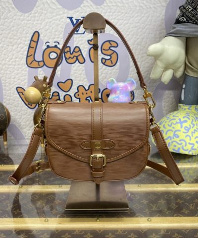 Replica Louis Vuitton Saumur Brown - 1:1 premium replica handbag