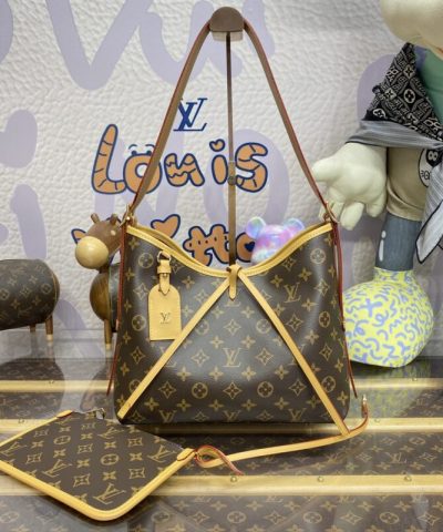 Replica Louis Vuitton Carry All Brown - high-end replica designer purse
