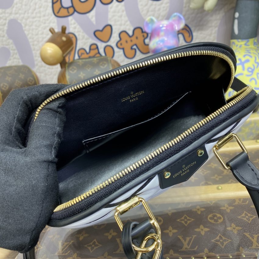 Replica Louis Vuitton Alma Bb White