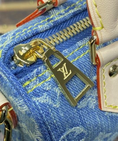 Replica Louis Vuitton Speedy Nano Denim New