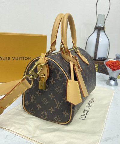 Replica Louis Vuitton Speedy P9 Bandouliere 25 Brown - affordable luxury replica bag