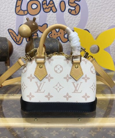 Replica Louis Vuitton Alma Nano White