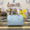 Replica Louis Vuitton Speedy Bandouliere 20 Sky Blue - designer handbag clone