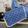 Replica Louis Vuitton Carry All MM Denim - high-end replica designer purse