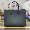 Replica LV Onthego Black - 1:1 premium replica handbag