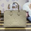 Replica LV Onthego Beige - 1:1 premium replica handbag