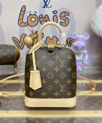 Replica Louis Vuitton Alma Backpack Monogram - top-grade luxury bag dupe