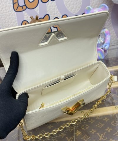 Replica Louis Vuitton Twist West Pochette White