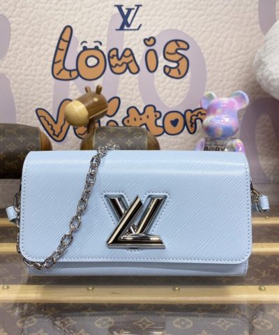 Replica Louis Vuitton Twist West Pochette Blue