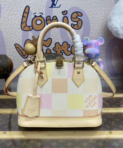 Replica Louis Vuitton Alma Bb Checkered - 1:1 premium replica handbag