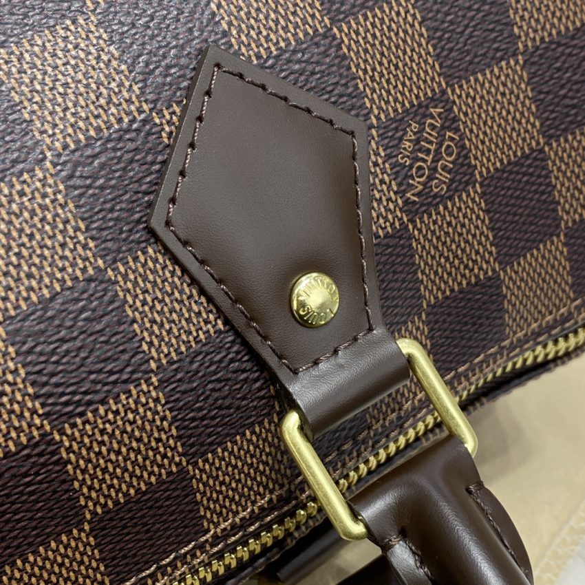 Replica Louis Vuitton Speedy Brown Grid - premium superclone handbag