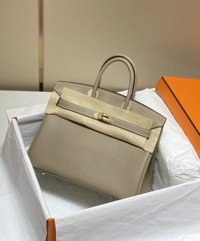 Replica Hermès Birkin Turtledove Silver