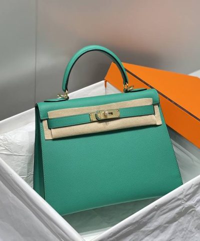Replica Hermès Kelly Emperial Green