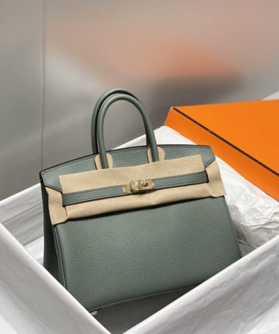 Replica Hermès Birkin Almond Green - high-end replica designer purse