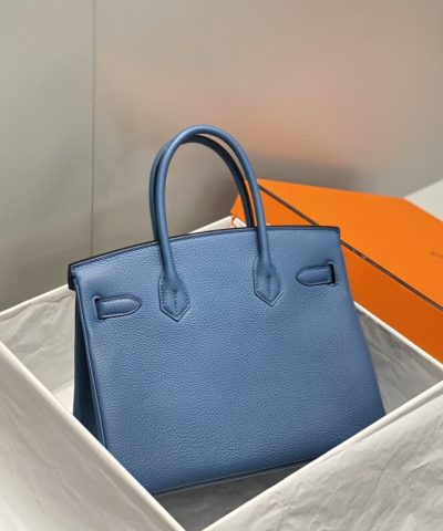 Replica Hermès Birkin Agate Blue