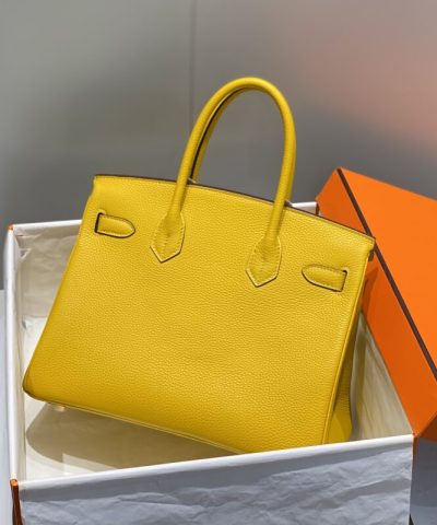 Replica Hermès Birkin Amber Yellow