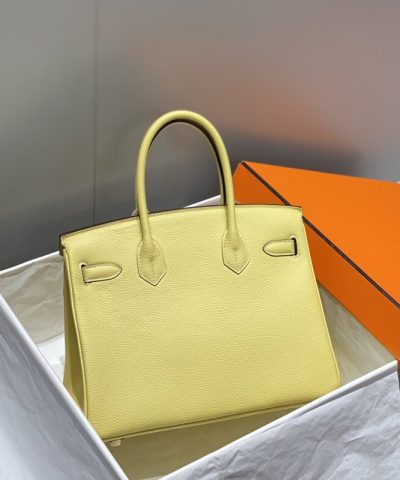 Replica Hermès Birkin Yellow - elite factory replica handbag