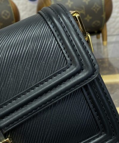 Replica Louis Vuitton Dauphine East West Black - high-quality designer bag dupe