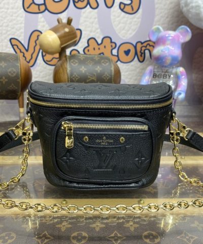 Replica Louis Vuitton Bumbag Mini Full Black