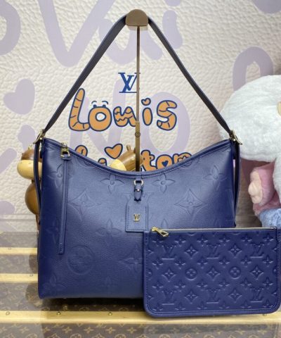 Replica Louis Vuitton Carry All MM Dark Blue