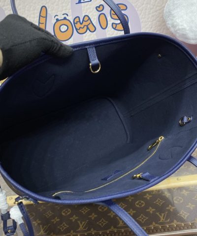 Replica Louis Vuitton Neverfull MM Blue