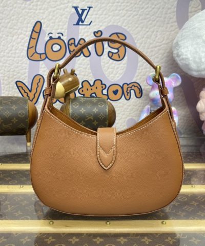 Replica Louis Vuitton Low Key Shoulder Brown