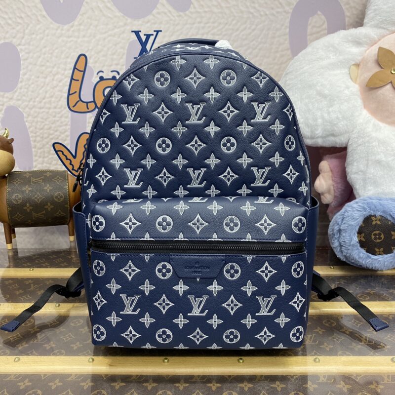 Replica Louis Vuitton Discovery Backpack Blue