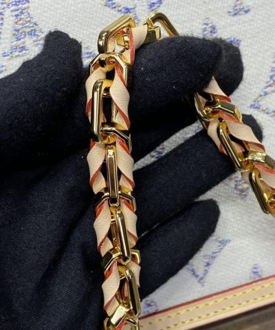 Replica Louis Vuitton Dauphine Mini Light Blue