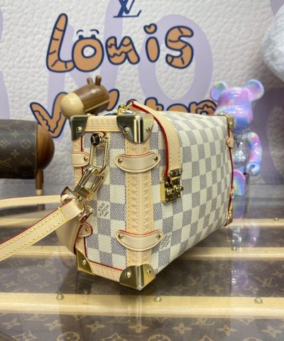 Replica Louis Vuitton Side Trunk Beige Square - high-end replica designer purse