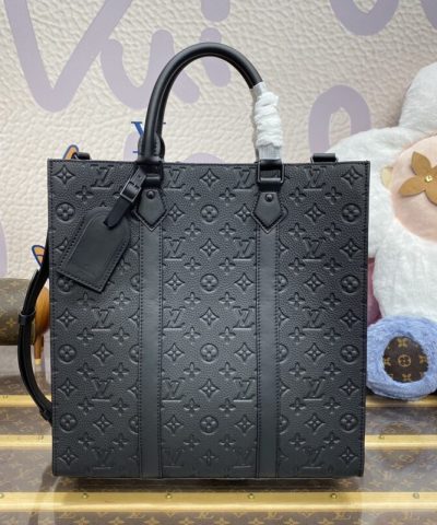Replica Louis Vuitton Sac Plat Black - 1:1 premium replica handbag