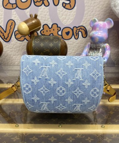 Replica Louis Vuitton Bumbag Mini Denim - 1:1 premium replica handbag