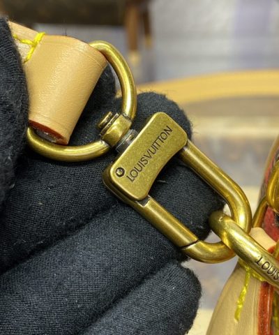 Replica Louis Vuitton Speedy 18 Red Grid - elite factory replica handbag