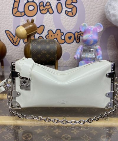 Replica Louis Vuitton Slim Trunk White - 1:1 premium replica handbag