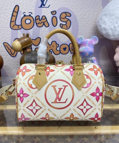 Replica Louis Vuitton Speedy Bandouliere 20 Orange