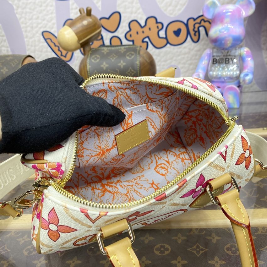 Replica Louis Vuitton Speedy Bandouliere 20 Orange