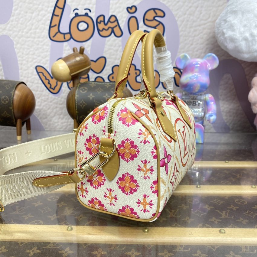 Replica Louis Vuitton Speedy Bandouliere 20 Orange