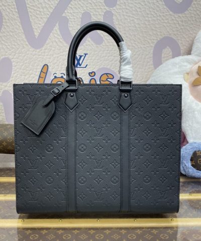 Replica Louis Vuitton Sac Plat 24H Black - 1:1 premium replica handbag