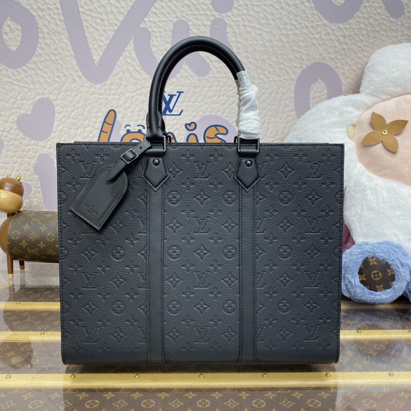 Replica Louis Vuitton Sac Plat 24H Black - 1:1 premium replica handbag