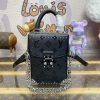 Replica Louis Vuitton Camera Box Black II - 1:1 premium replica handbag
