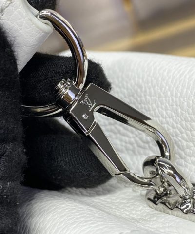 Replica Loius Vuitton Capucines East West White