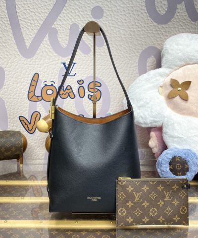 Replica Louis Vuitton Low Key Hobo Black