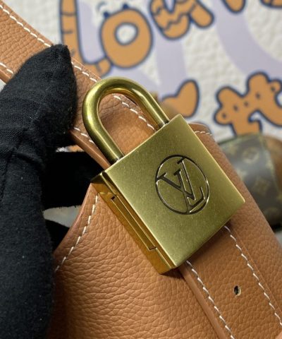 Replica Louis Vuitton Low Key Hobo Brown - top-grade luxury bag dupe