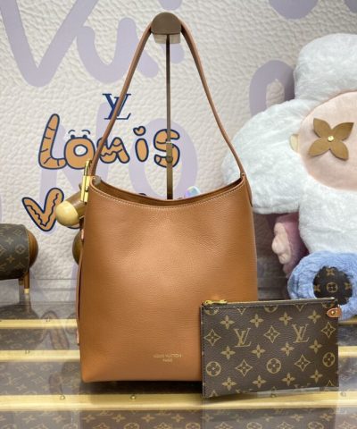 Replica Louis Vuitton Low Key Hobo Brown - top-grade luxury bag dupe