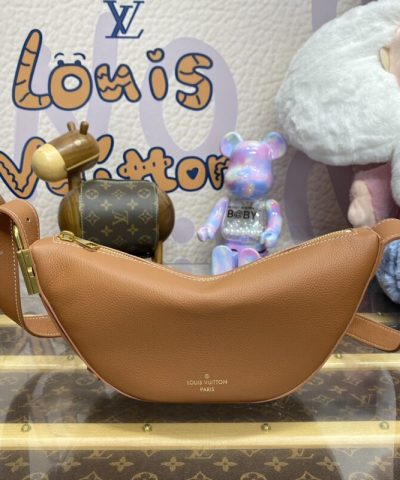 Replica Louis Vuitton Bumbag Low Key Brown - elite factory replica handbag