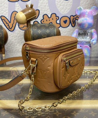Replica Louis Vuitton Bumbag Mini Full Brown