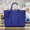 Replica Louis Vuitton Sac Plat 24H Blue