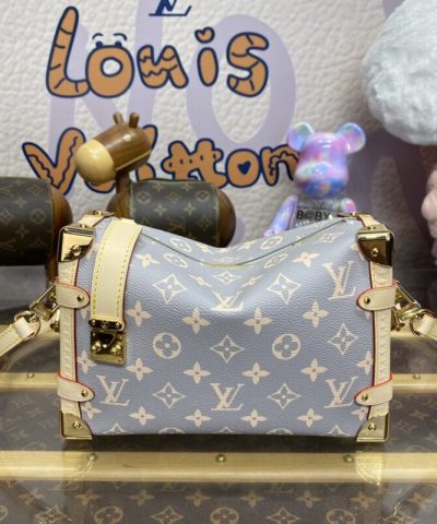 Replica Louis Vuitton Side Trunk Canvas Beige - affordable luxury replica bag
