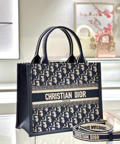 Replica Dior Tote Book Cd Canvas&Leather